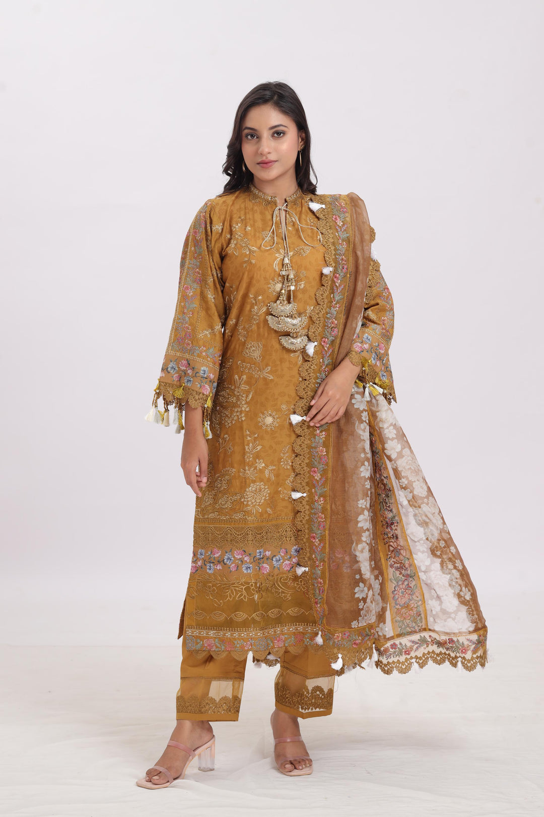 Design 3 - Baroque Eid Swiss Lawn Stitched