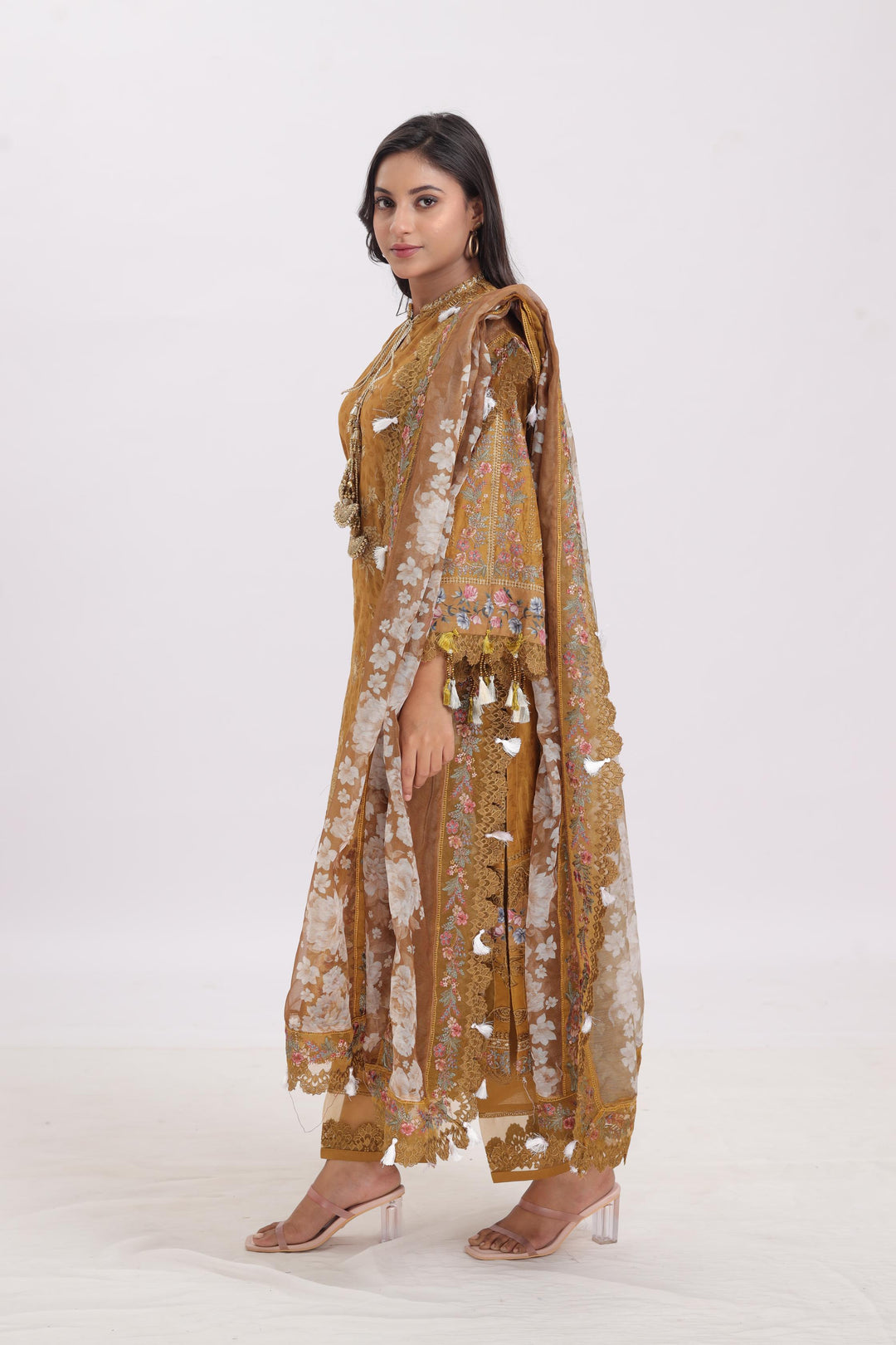 Design 3 - Baroque Eid Swiss Lawn Stitched