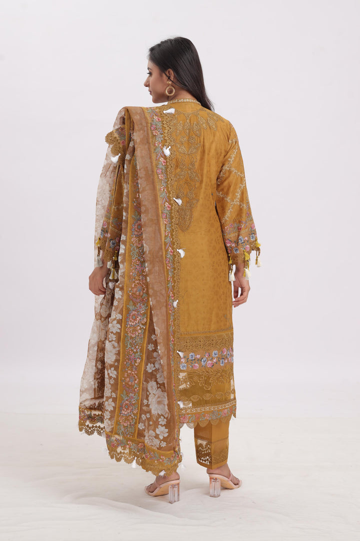 Design 3 - Baroque Eid Swiss Lawn Stitched