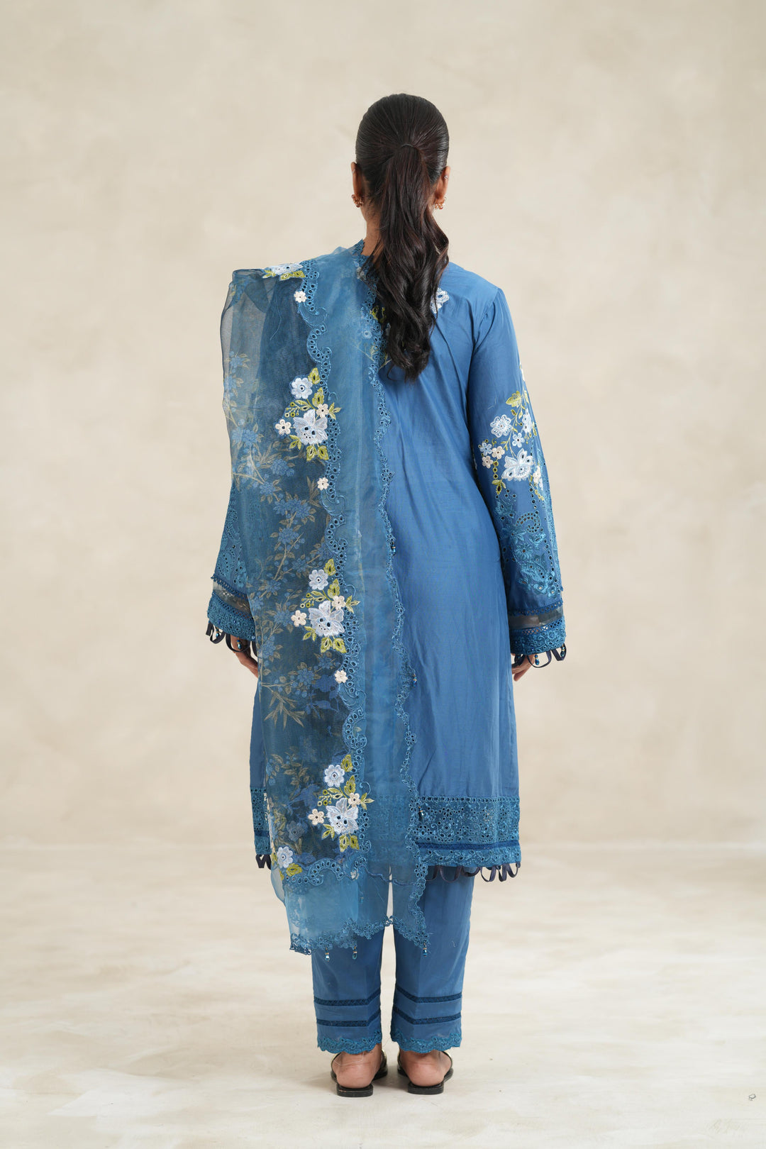Blue Blossoms - Tales of Petals Stitched by Sardinia