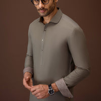 Blended Olive Shalwar Kameez - Cast & Crew