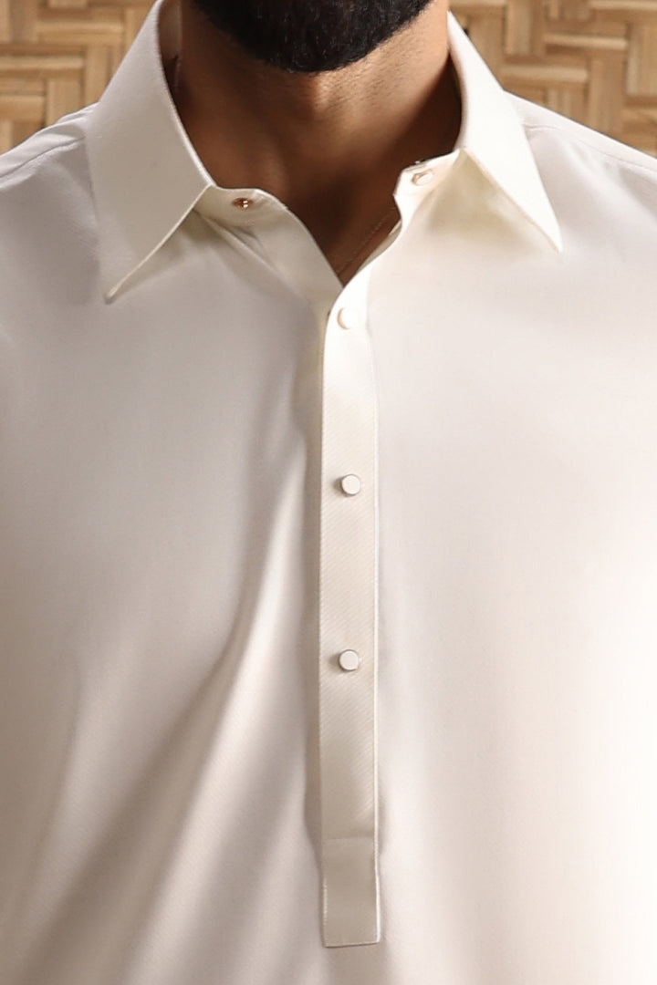 Blended Off White Shalwar Kameez - Cast & Crew