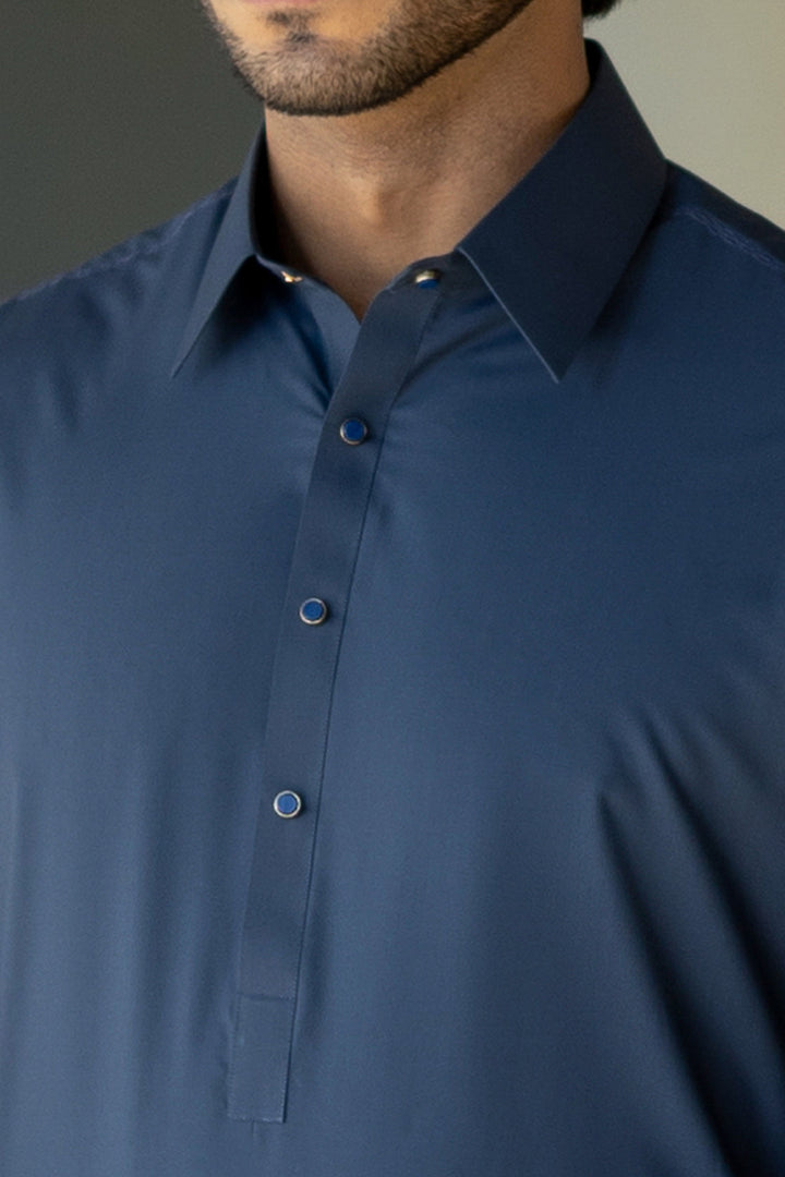 Blended Roman Blue Shalwar Kameez - Cast & Crew