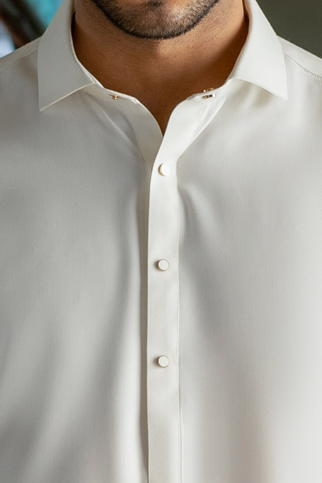 Blended Off White Shalwar Kameez - Cast & Crew