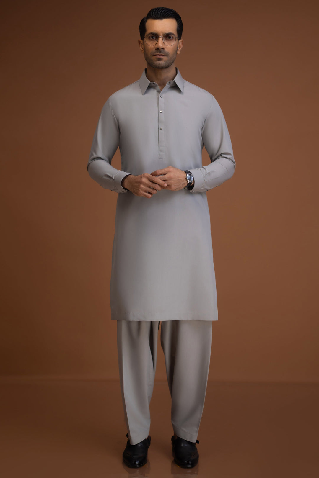 Blended Abbey Stone Shalwar Kameez - J. Junaid Jamshed