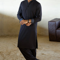 Blended Black Shalwar Kameez - Cast & Crew