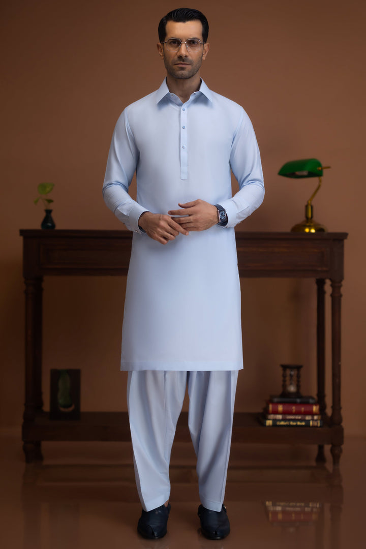 Blended Sky Shalwar Kameez - Cast & Crew