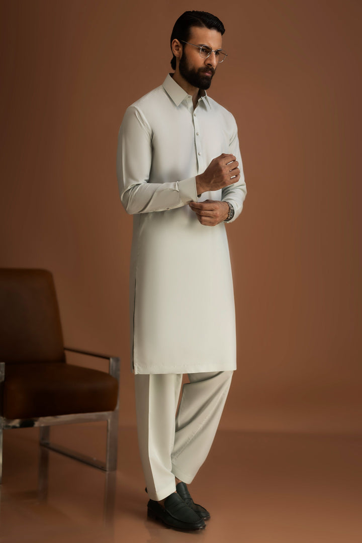 Blended Light Mint Shalwar Kameez - Cast & Crew