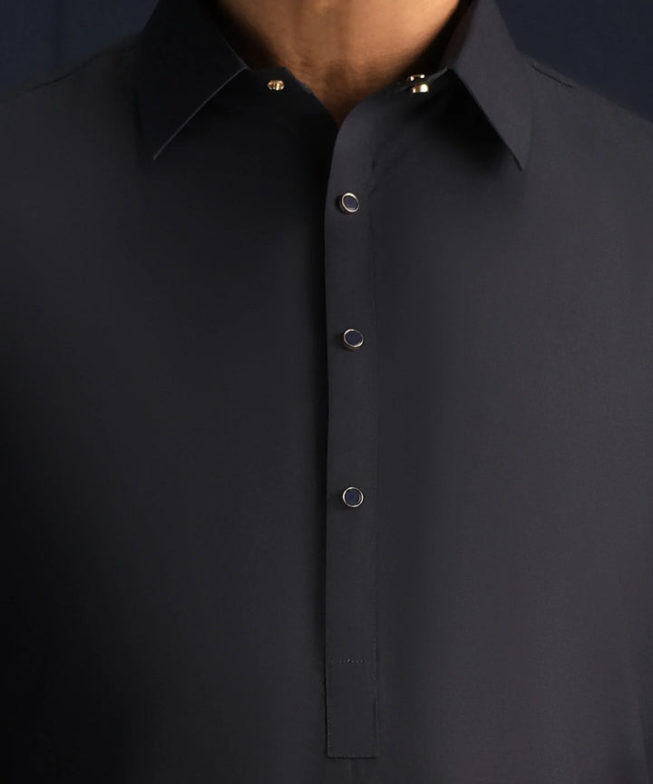 Blended Navy Shalwar Kameez - Cast & Crew