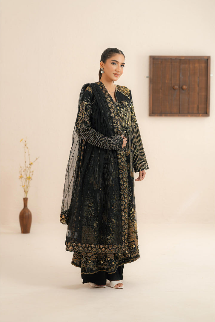 Chariot - Afrozeh La Fuchsia Stitched