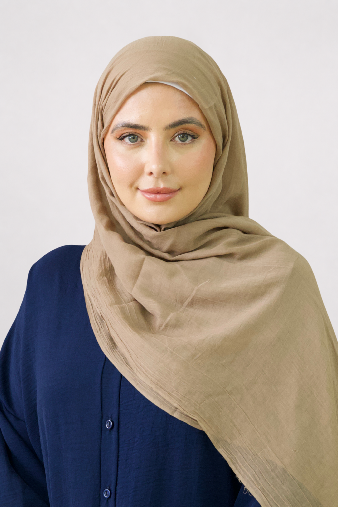 Sand Cotton Silk Hijab