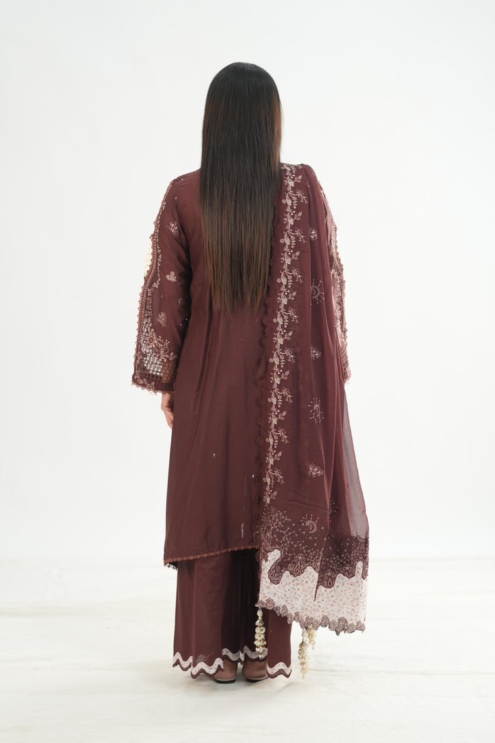 Eshal - Qalamkar Chikankari Eid Edit Stitched