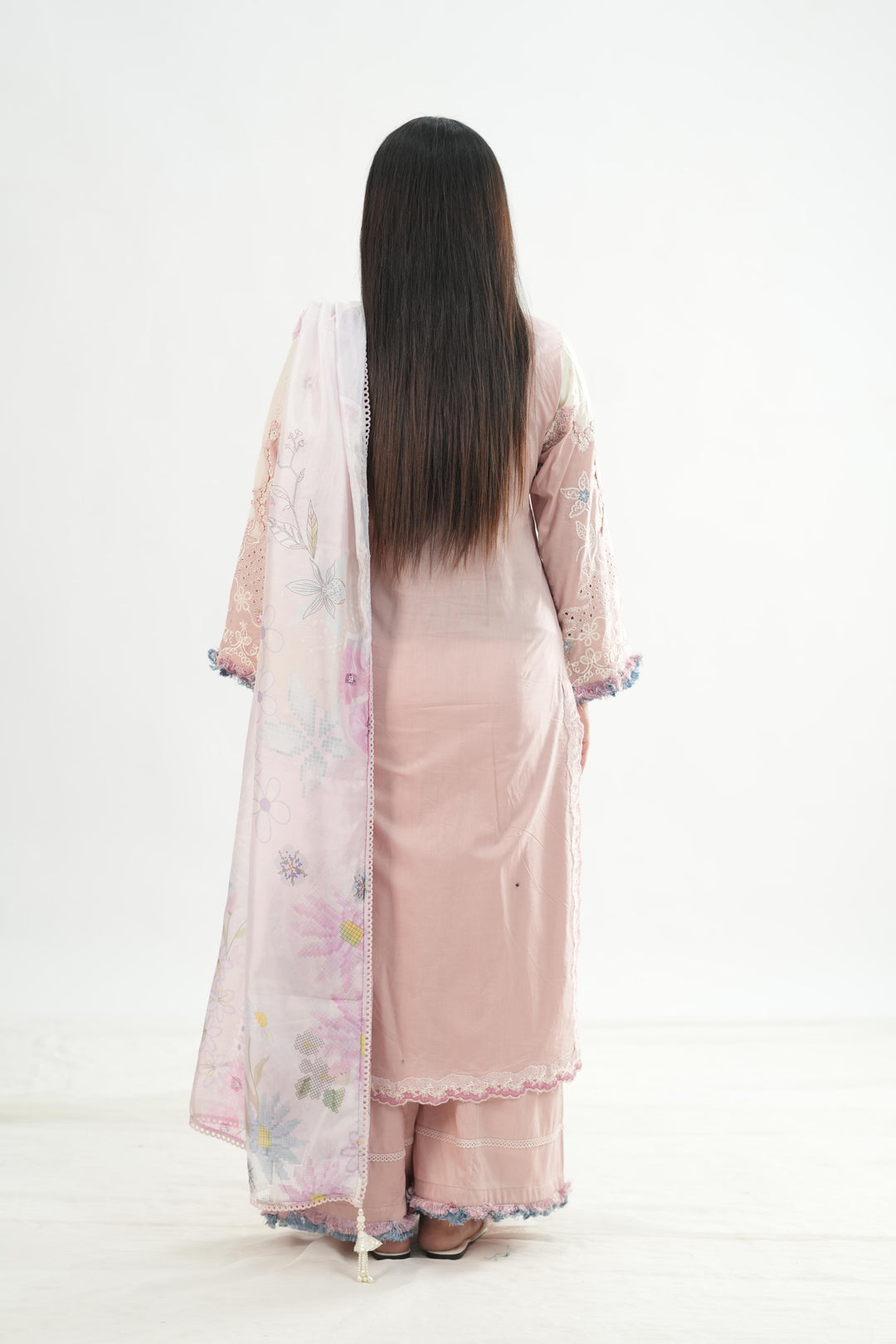 Noura - Qalamkar Chikankari Eid Edit Stitched