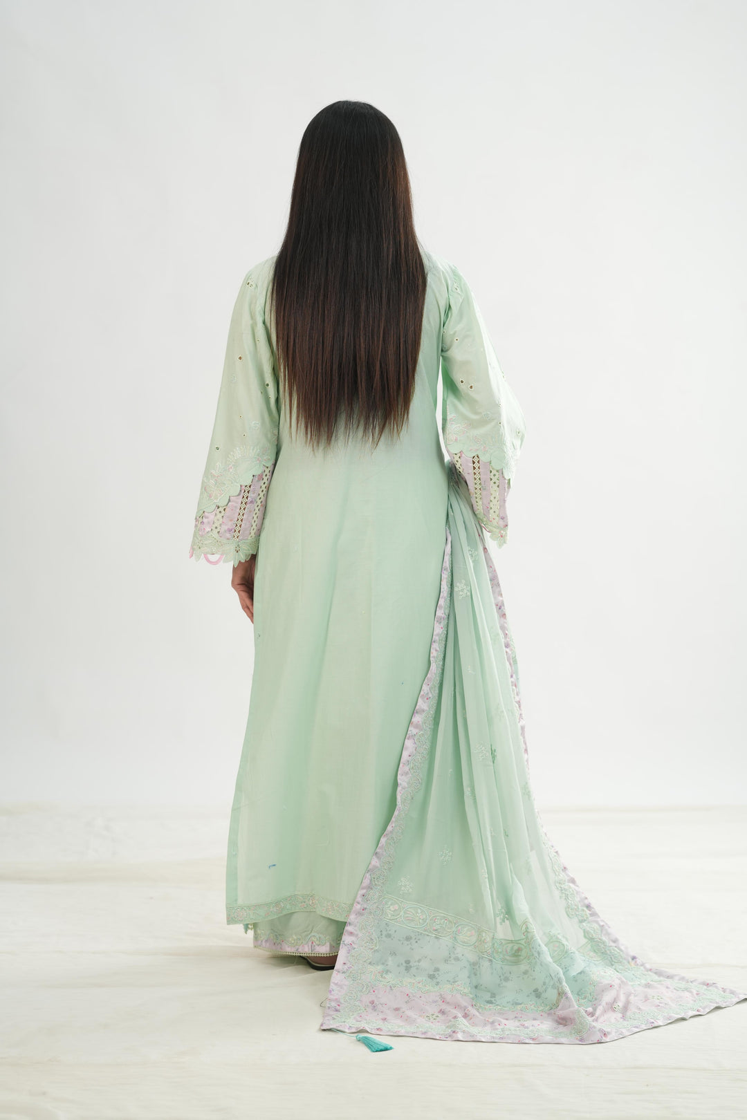 Seren - Qalamkar Chikankari Eid Edit Stitched