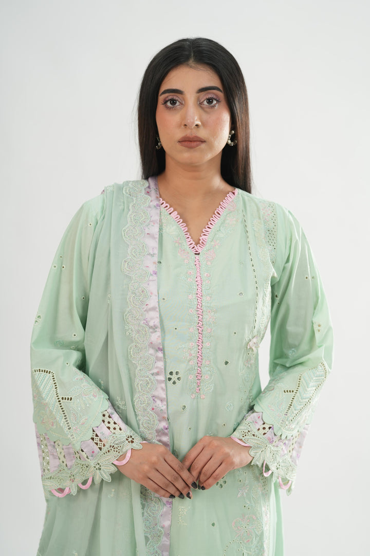Seren - Qalamkar Chikankari Eid Edit Stitched