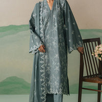 Forst Serenity - Cross Stitch Premium Lawn Stitched