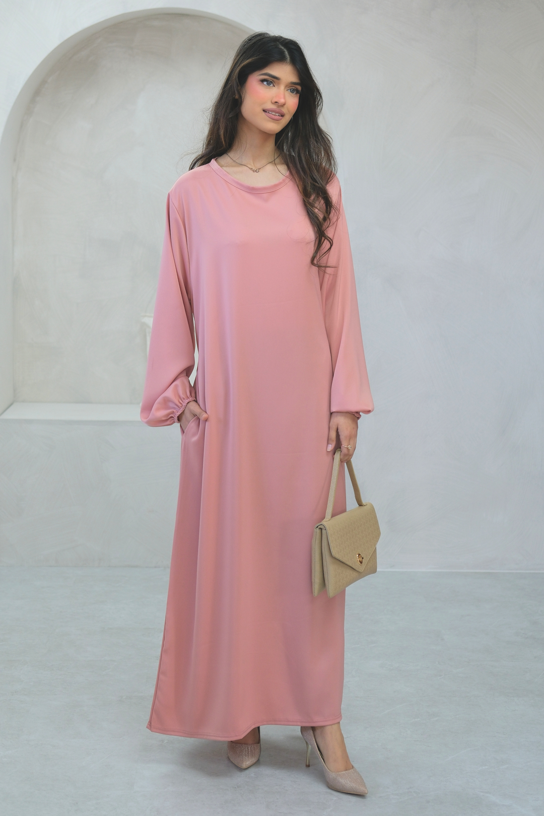 Elyra Rose Veil Dress