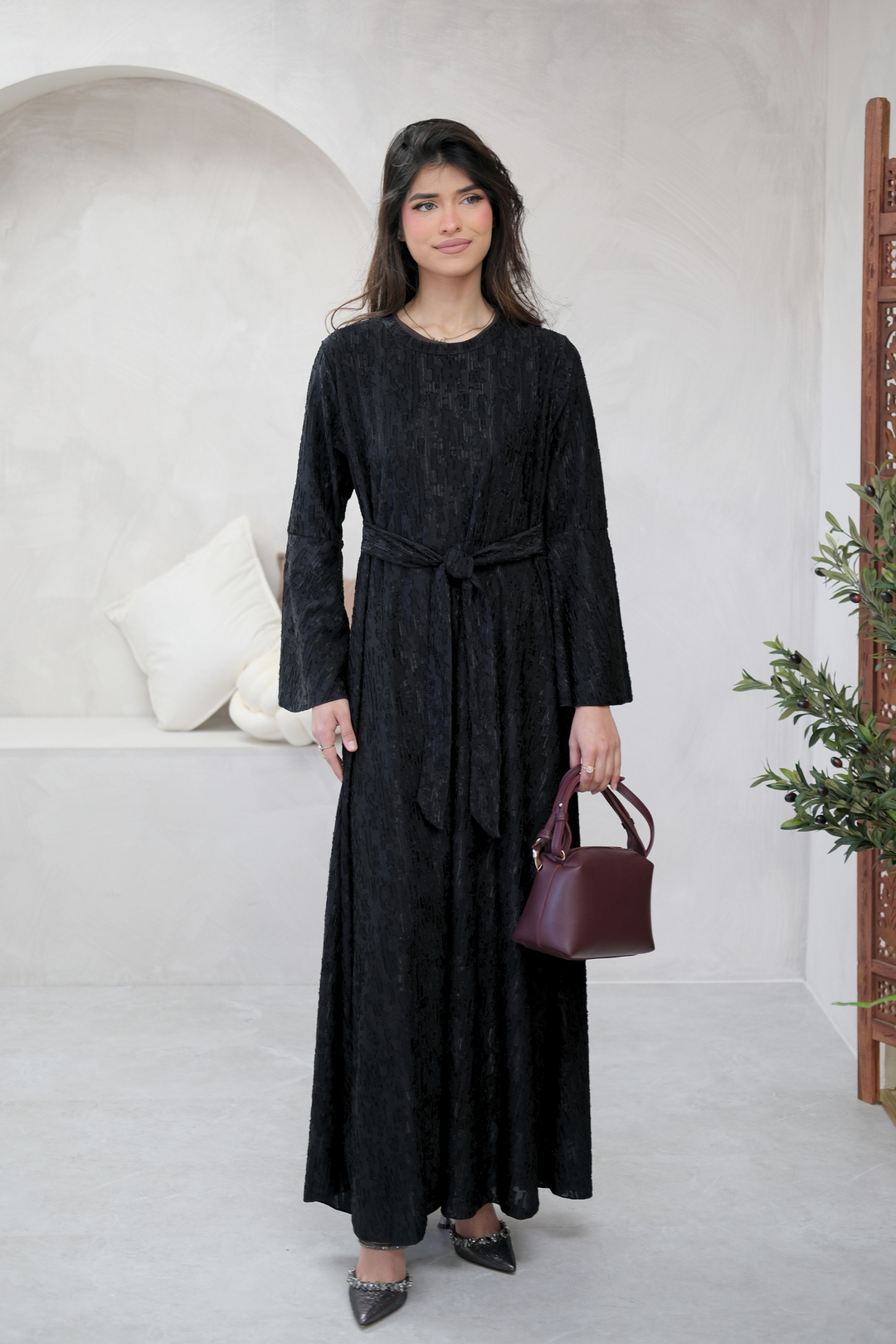 Veloura Jacquard Dress