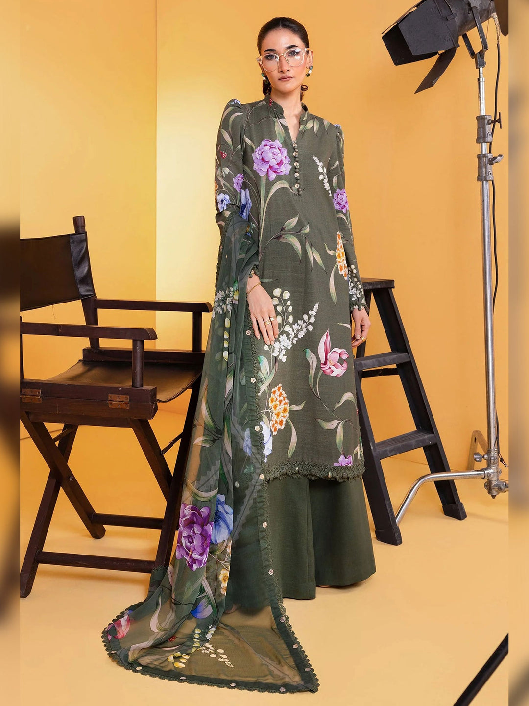 Design 3B - Maria B Khaddar Unstitched