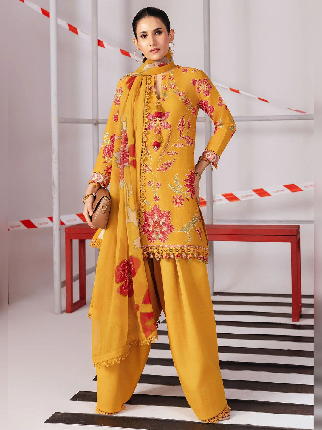 Design 4B - Maria B Khaddar Unstitched