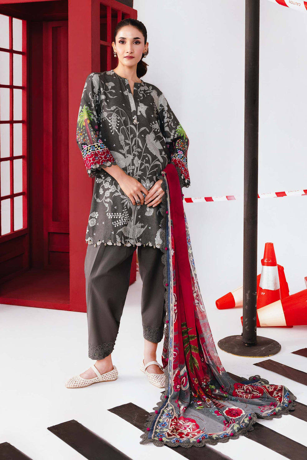 Design 6A - Maria B Marina Twill Unstitched