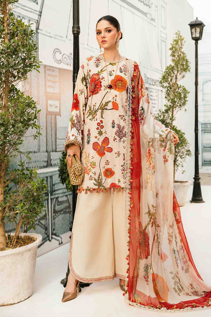Design 7A - Maria B M Prints Stitched