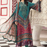 Design 10B - Maria B M Print Stitched