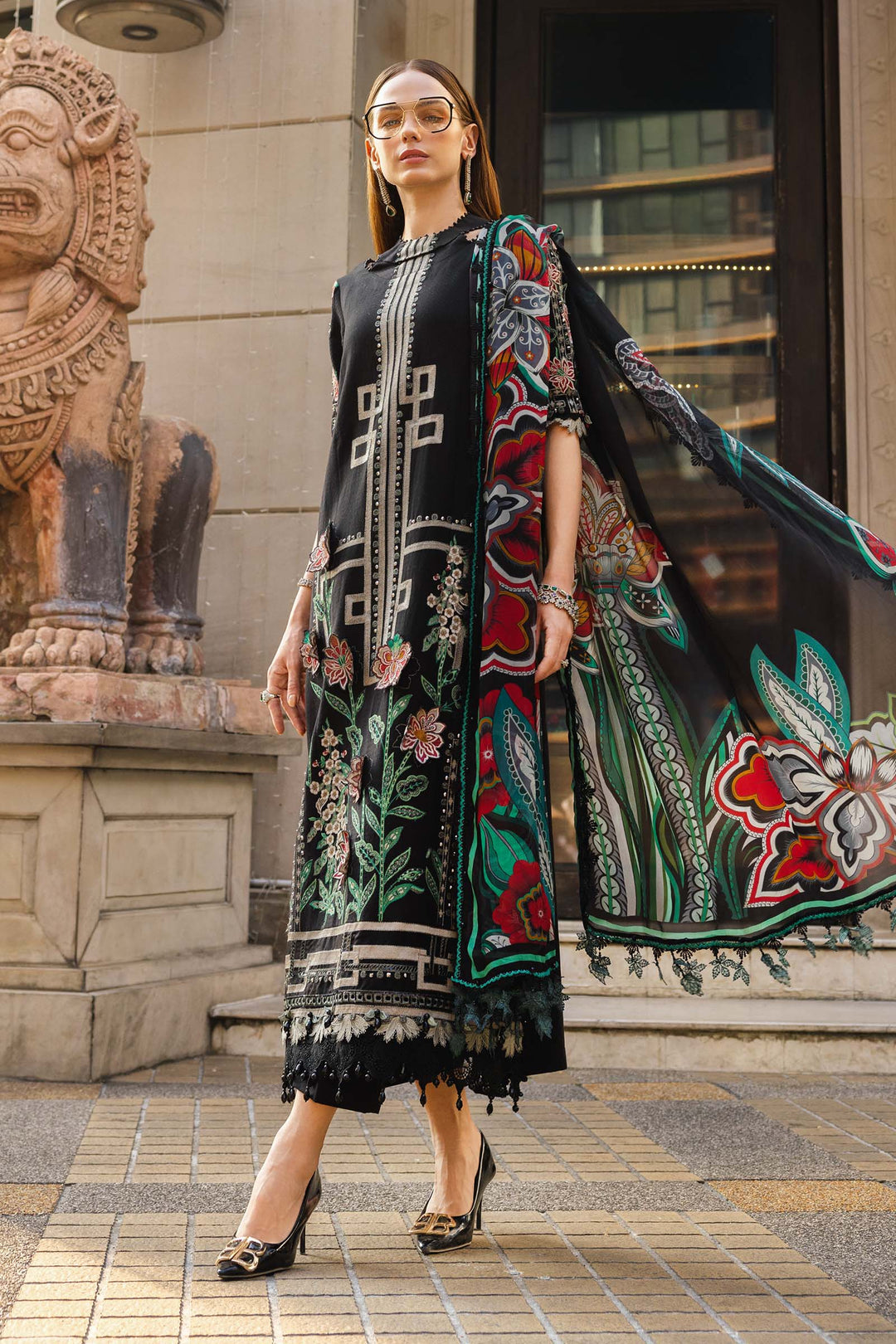 Design 11 - Maria B Luxury Lawn Stitched