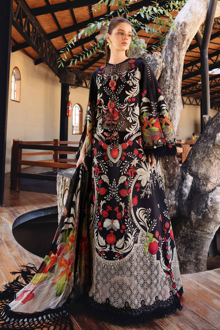 Design 12B - Maria B M Print Stitched
