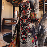 Design 12B - Maria B M Print Stitched