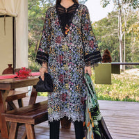 Design 14B - Maria B M Print Stitched