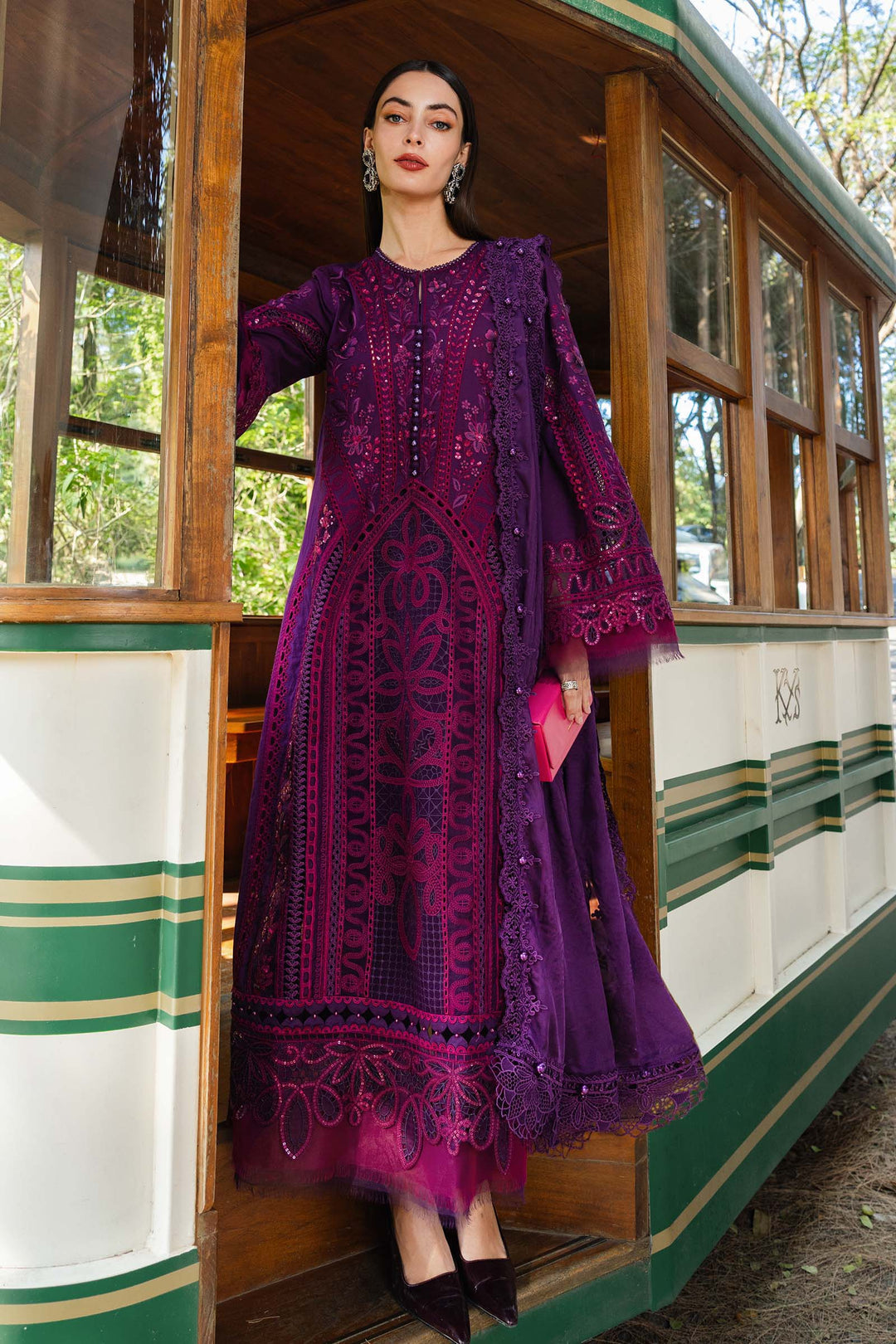 Design 14 - Maria B Luxury Lawn Stitched