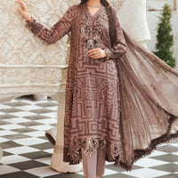 Design 3B - Maria B M Print Stitched