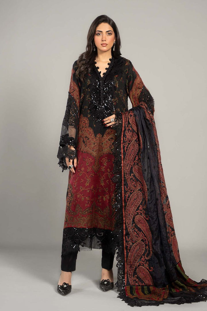 Design 04 - Maria B Winter Luxe Stitched