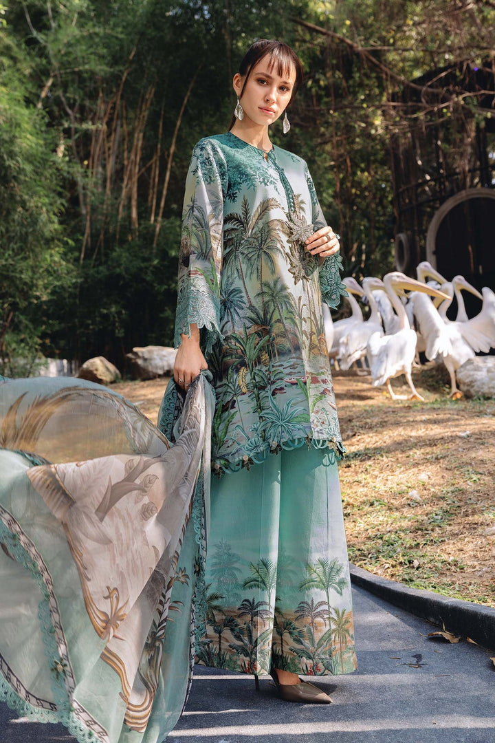 Design 7A - Maria B M Print Stitched