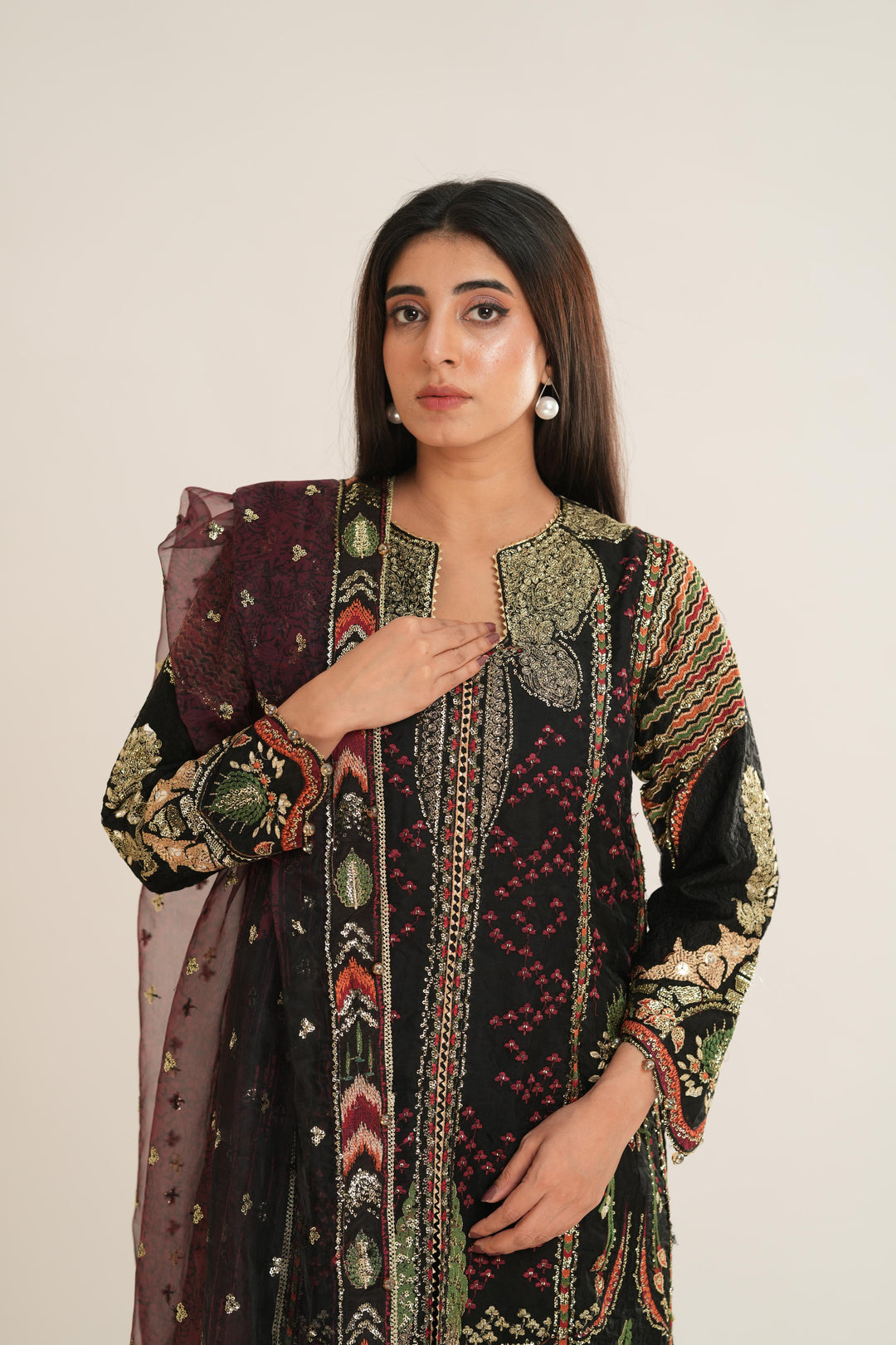 Dhanak - Afrozeh Shehnai Wedding Formals Stitched