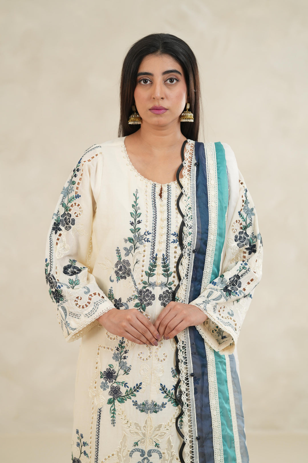 Design 9B - Maria B Luxe Stitched