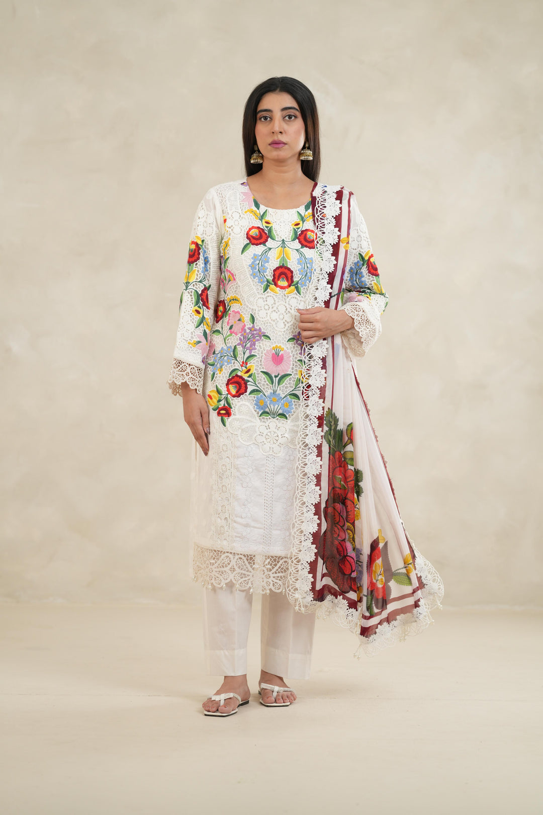 Design 10A - Maria B Luxe Stitched