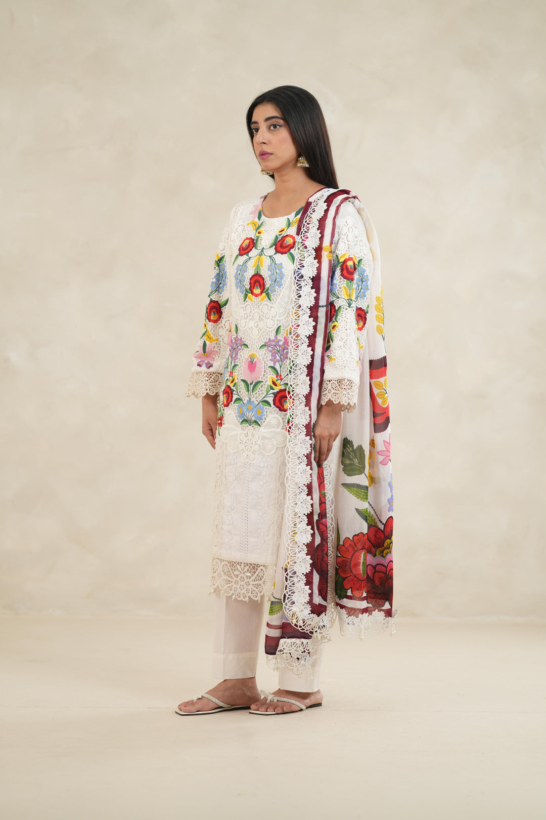 Design 10A - Maria B Luxe Stitched