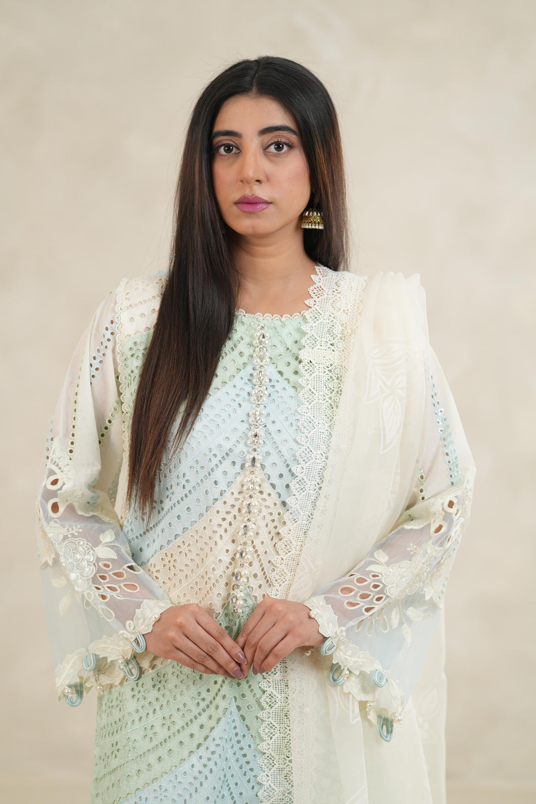 Design 12A - Maria B Luxe Stitched