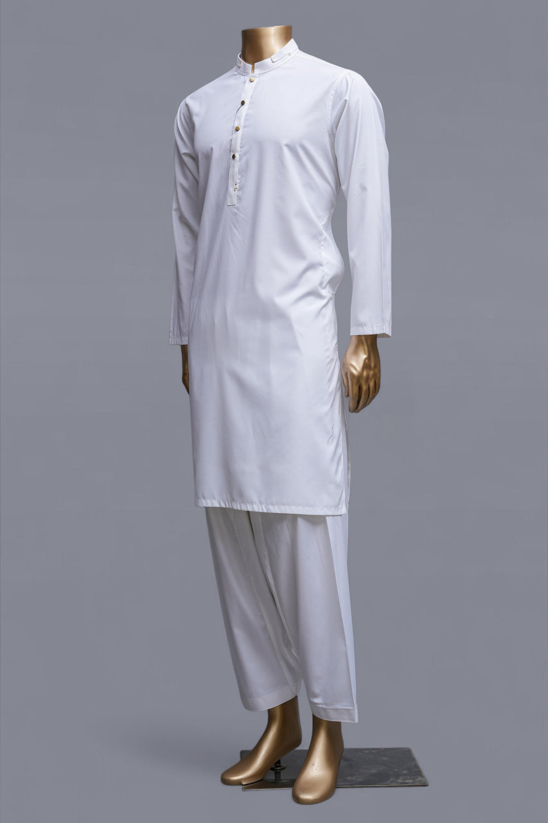 Blended Off White Shalwar Kameez - Raf Raf