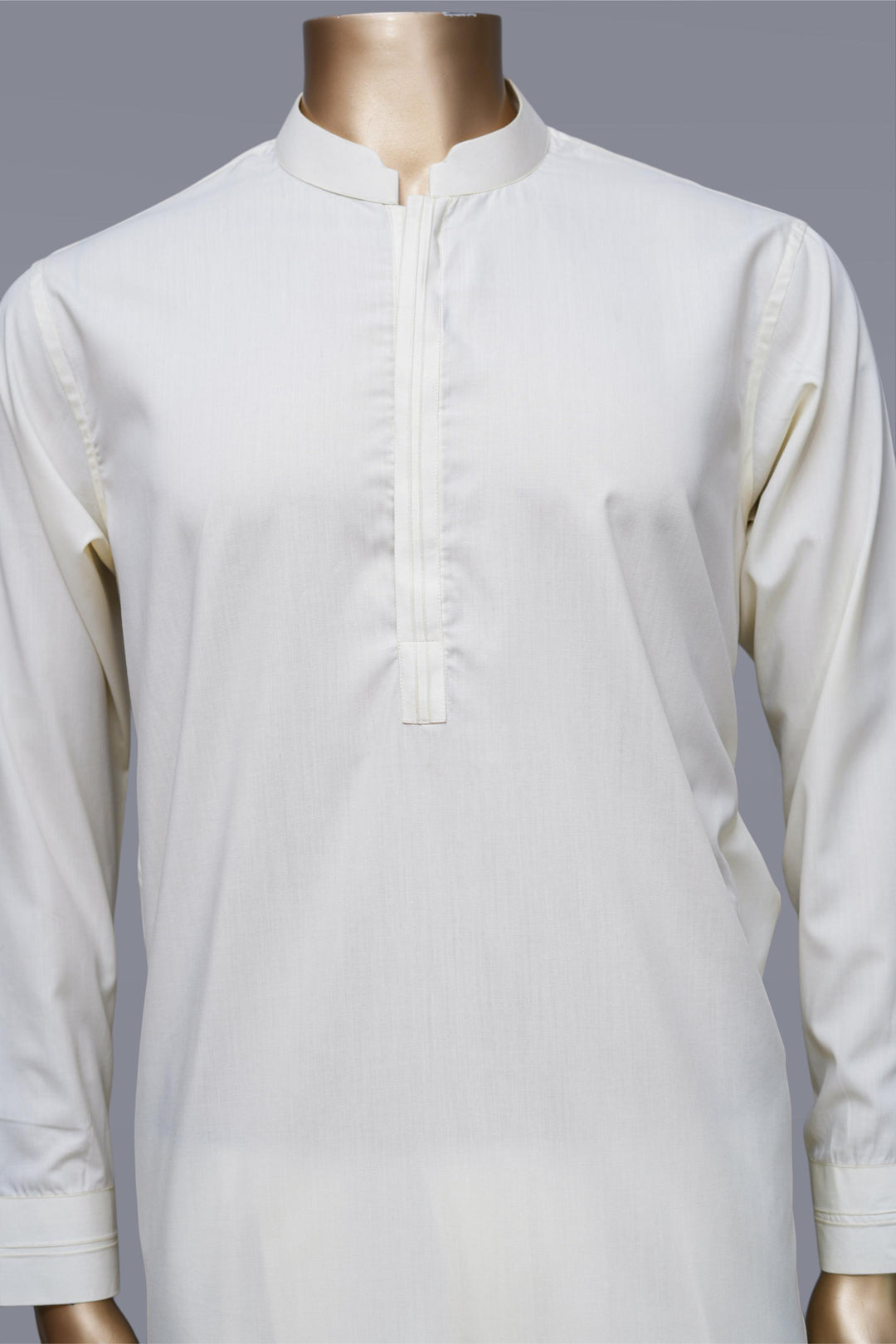Blended Cream Shalwar Kameez - Raf Raf