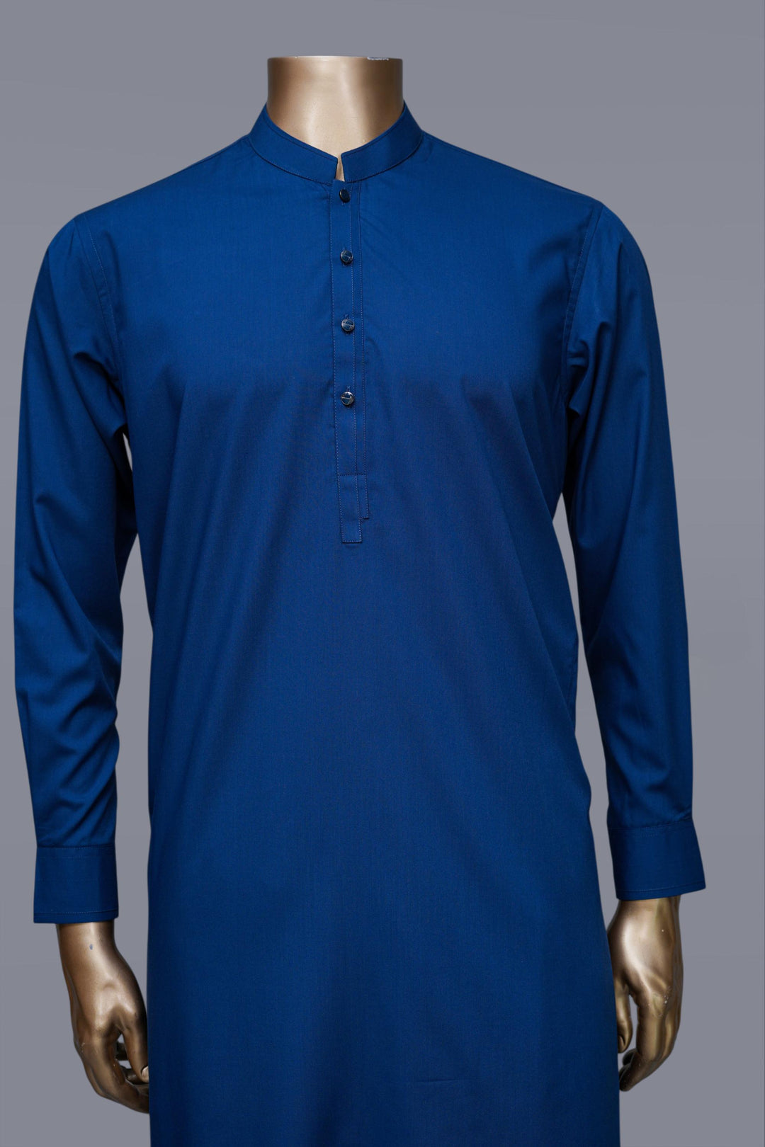 Blended Royal Blue Shalwar Kameez - Raf Raf