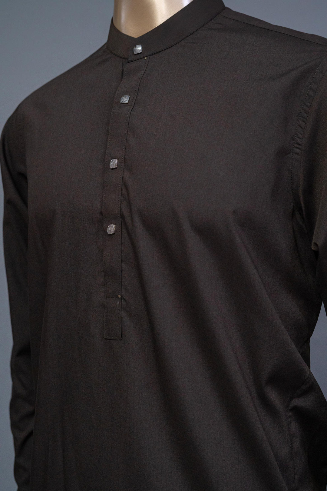 Blended Brown Shalwar Kameez - Raf Raf