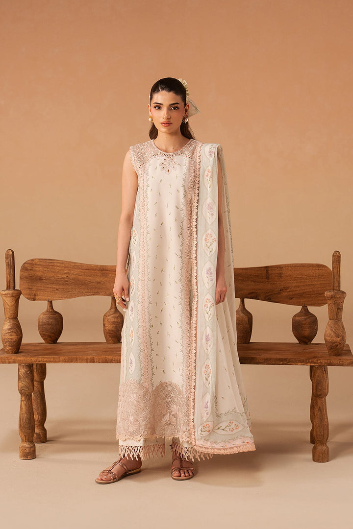 Sunnival Ivory - Afrozeh Haze Summer Edit '26 Stitched