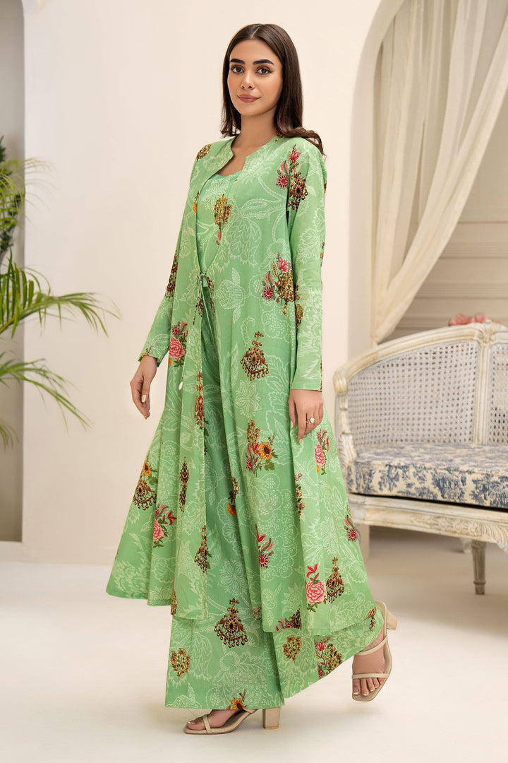 Lawn Turquoise Kurti - Limelight