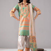 Lawn Multi Stitched Suit - Charizma