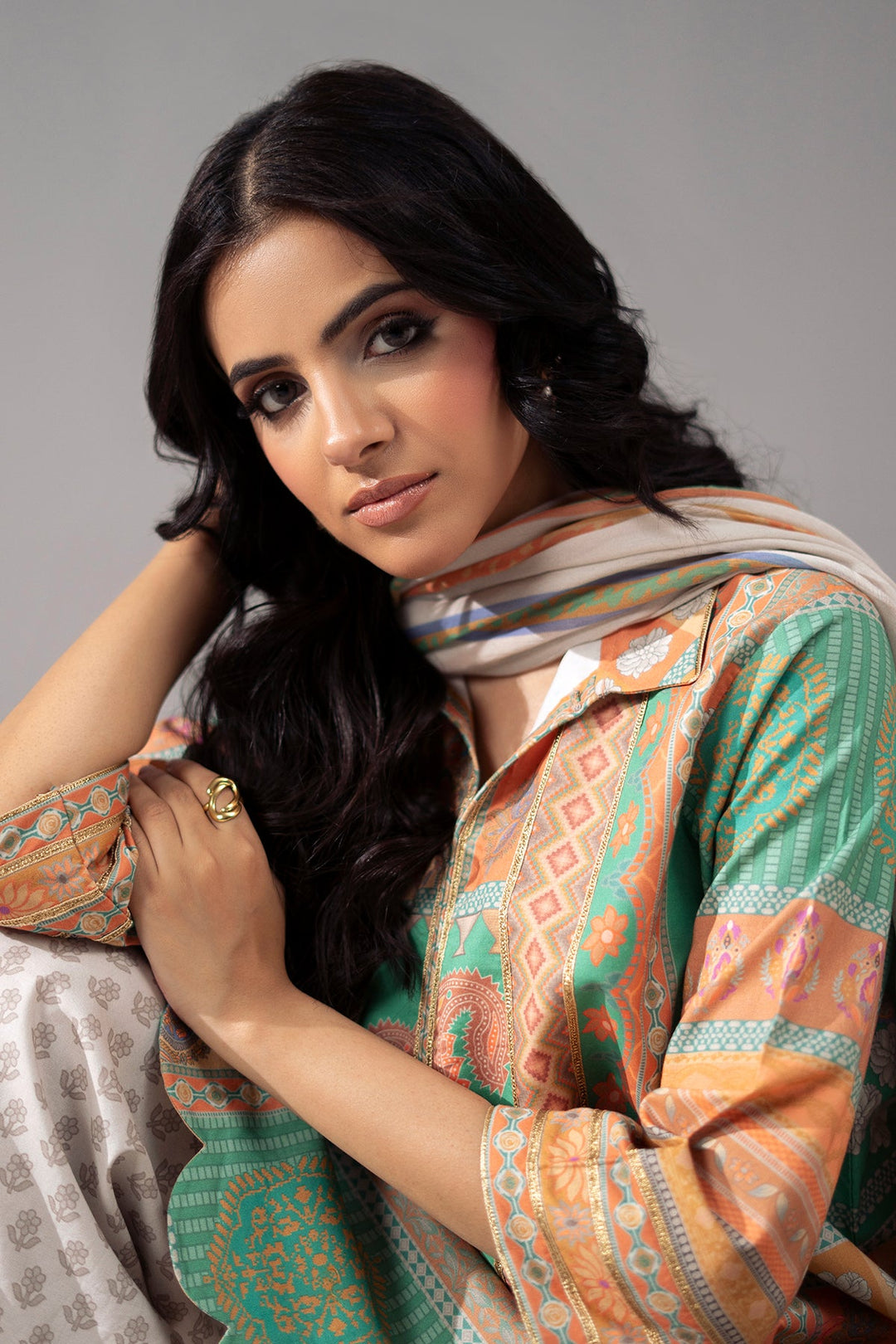 Lawn Multi Stitched Suit - Charizma