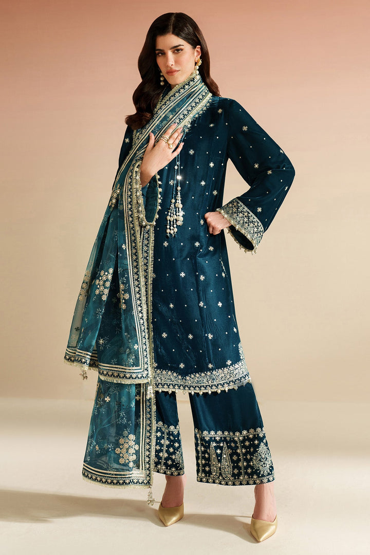 Design 2 - Jazmin Embroidered Formal Velvet Stitched