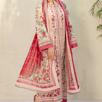 Digital Printed Lawn Multi Stitched Suit - Jazmin